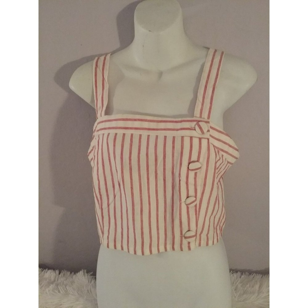 FOREVER 21 WOVEN TOP CAMI BLUSH JUNIORS SIZE XL